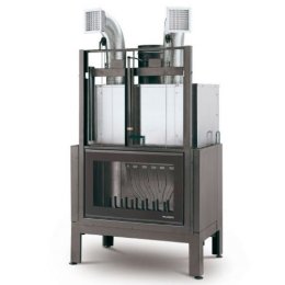 Каминная топка Palazzetti Ecomonoblocco 86 frontale